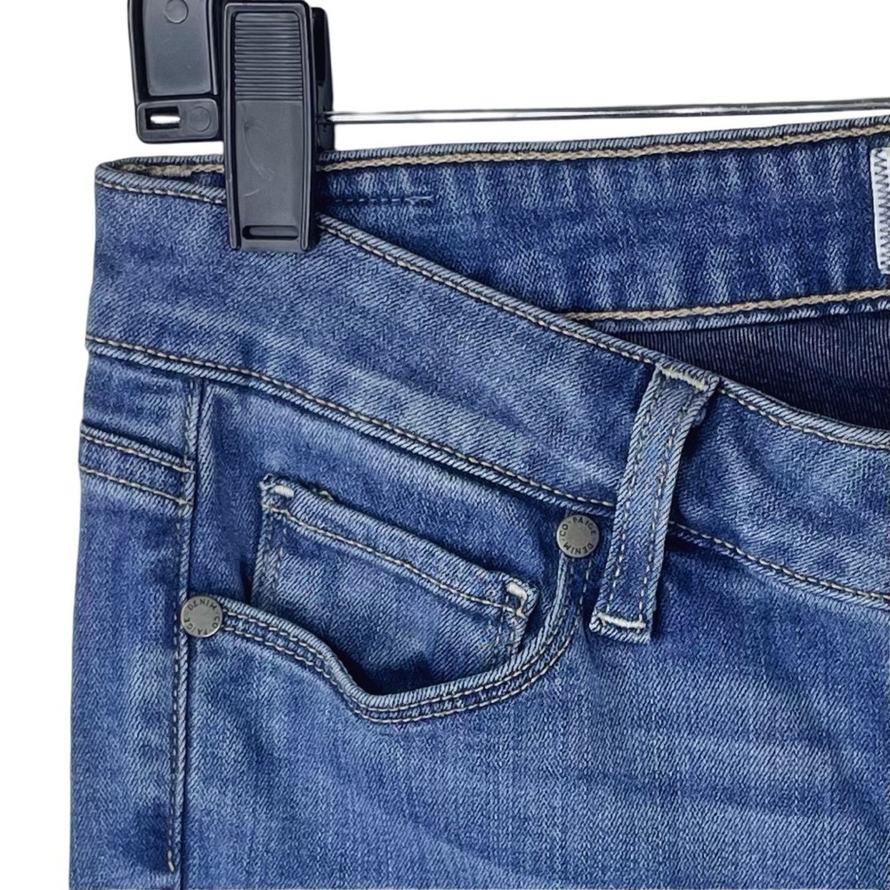PAIGE LKE NEW Women's Verdugo Ankle Ultra Skinny Darker Blue Jean Size 27 - Picture 3 of 9
